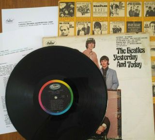 The Beatles: " Yesterday And Today " 1966 Mono 2nd State Butcher Cover