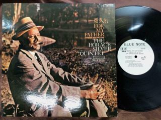 Horace Silver Song For My Father Blue Note Lnj 80078 Stereo White Promo Japan Lp