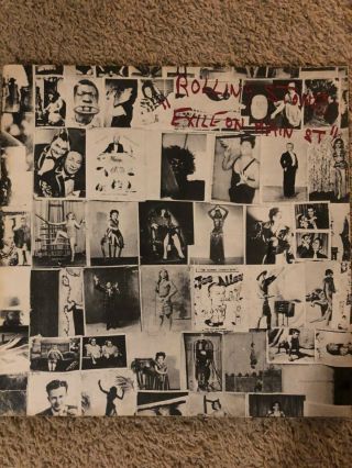 1972 The Rolling Stones Exile On Main Street Lp Artisan Cut C/d W/ Postcards