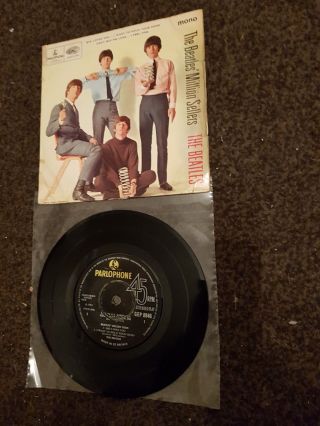 The Beatles - Million Sellers Ep.  Rare Gold Discs 1st Press.  Gep 8946 7 " Vgc.
