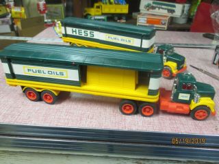 2 1976 Hess Toy Trucks 2