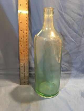 Old Large Glass Moxie Soda Bottle
