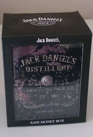 Jack Daniels Safe Money Box, .