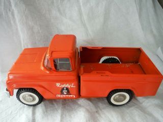 Vintage 1950 - 60’s Pressed Steel / Diecast Metal Buddy - L Kennel Truck Toy - VGC 4