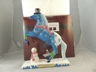Trail Of The Painted Ponies 4046333 Jack Frost Christmas Horse Figrine