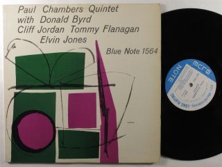 Paul Chambers Quintet Self Titled Blue Note 1564 Lp Mono W.  63rd