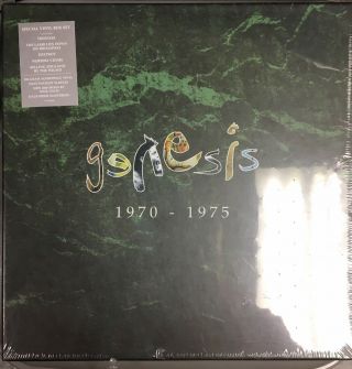 Genesis 1970 - 1975 180g 4 Half Speed Lp Special Vinyl Box Set 2008