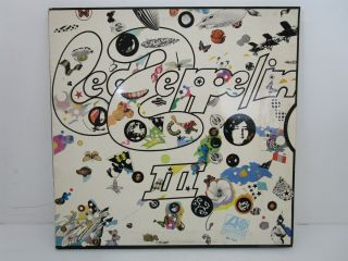 Led Zeppelin Iii Immigrant Song Robert Plant Jimmy Page Vinyl Album Record Lp
