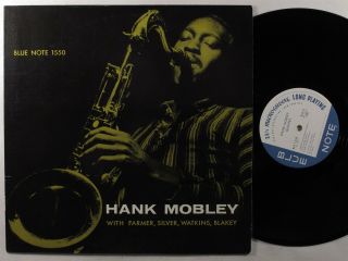 Hank Mobley Quintet Self Titled Blue Note 1550 Lp Vg,  Mono Japan