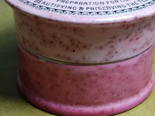 pink atkinson oriental tooth paste pot lid and base 2