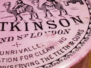 pink atkinson oriental tooth paste pot lid and base 4