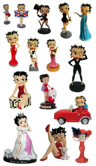 Betty Boop Figurines - Various Designs