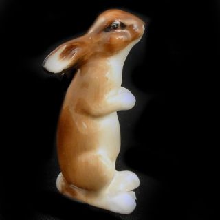 Rabbit Figurine K38 Royal Doulton 2 " Tall Ears Down Made England Never