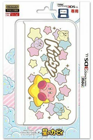 Body Cover For Nintendo 3ds Ll Kirby Japan Type - C From Japan