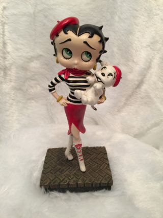 The Danbury Betty Boop Ooh - La - La Collector Figurine Resin Height 7 "