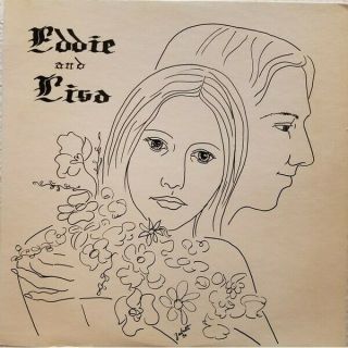 Eddie And Lisa Pages Of The Past Lp Rare Psych Folk,  Ca Private Press