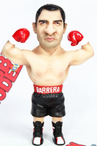 Marco Antonio Barrera Boxing Legend Funny Painted Deformed Sd Resin Model Figure