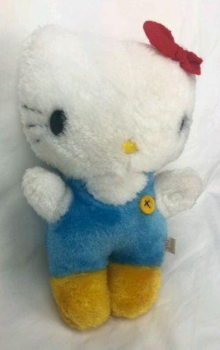 1976 Hello Kitty Plush Doll Toy Sanrio Rare Vintage Stuffed Animal Plush Toy