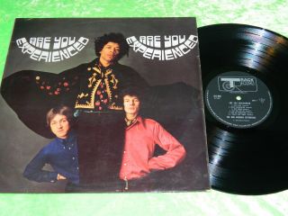 Jimi Hendrix : Are You Experienced - 1967 Uk 1st Press Track A1/b1 Lp Vg 1811