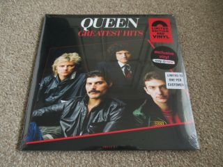 Queen Greatest Hits Red Vinyl Double Album Hmv Exclusive Lp Limited Edition