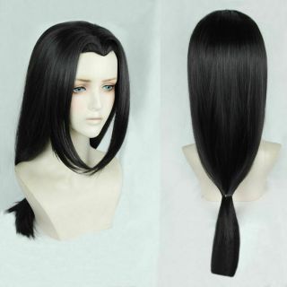 Anime Naruto Uchiha Itachi 60cm Long Black Ow Hanzo Shimada Party Cosplay Wig
