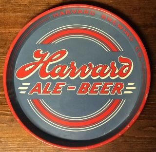 Harvard Beer Tray - Harvard Brewing Co.  Lowell Massachusetts