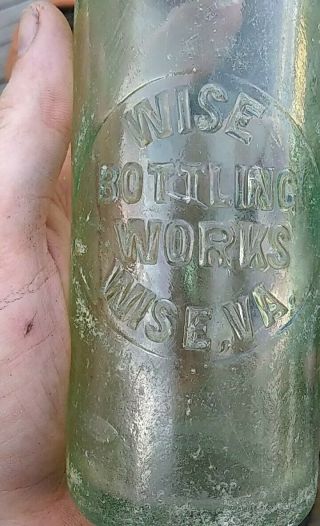 Rare Wise Bottling Hutchinson Bottle Wise Va 5