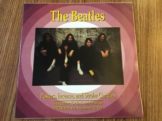 The Beatles “posters,  Incense,  And Strobe Candles” Rare 1993 Underground Lp