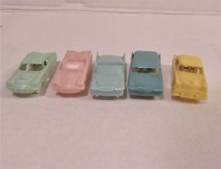 RARE Group of 15 F&F MOLD & DIE Plastic Cars,  Post Cereal Premiums 3
