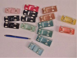 RARE Group of 15 F&F MOLD & DIE Plastic Cars,  Post Cereal Premiums 4