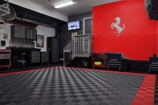 Ferrari Cavallino Rampante " Prancing Horse " Garage Sign 3 