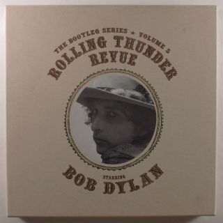 Bob Dylan Rolling Thunder Revue: Bootleg Series Vol.  5 3xlp W/ 7 " Vg,  /vg,  Box