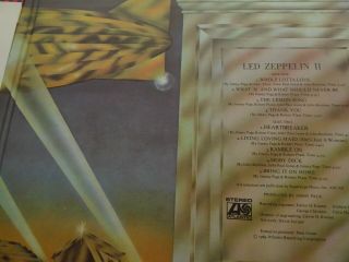 Led Zeppelin ' s ' Led Zeppelin II ' LP Japanese Atlantic pressing 1969 VG, 5