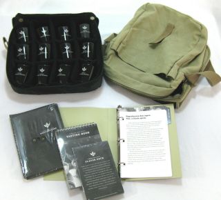 Starbucks Coffee Master Kit Training Guide Book Deck Bag Tasting Cups No Apron