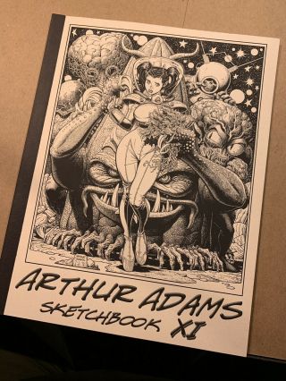 Arthur Adams Sketchbook Volume Xi (signed)