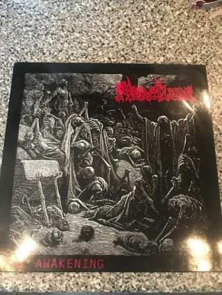 Merciless The Awakening First Pressing On Dsp By Euronymous 1990