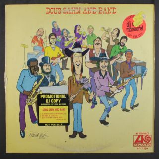 Doug Sahm: Doug Sahm And Band Lp (wlp,  Tags Oc,  Sm Wol,  Rubber Stamp Ol,  Light