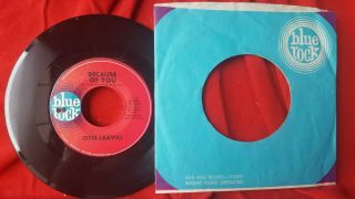 Otis Leavill " A Reason To Be Lonely " 1965 Nm,  With Blue Rock Sleeve