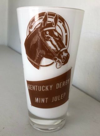 Vintage Official Kentucky Derby Julep Glass – Rare – From 1940’s