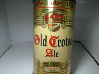 12oz flat top beer can,  oi,  ( (OLD CROWN ALE))  by centlivre brewing co. 5