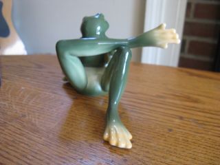Franz Signed Porcelain Figurine Amphibian Father Frog & Son FZ00624 NIB 2004 6