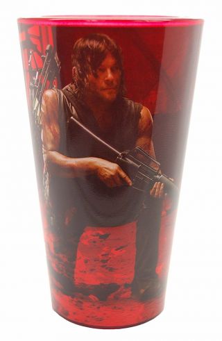 The Walking Dead " Daryl Dixon " 16 Oz Pint Glass
