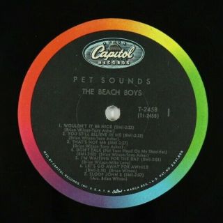 Beach Boys - Pet Sounds LP - Capitol Mono 2