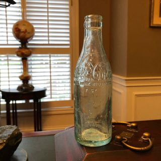Very Rare Englewood Tenn.  Tn.  Tennessee Aqua Coca Cola Straight Side Bottle
