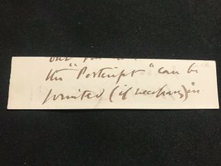 WILKIE COLLINS Signed Cut Signature Author Autograph NOVELIST 1824 - 1889 Rare 3