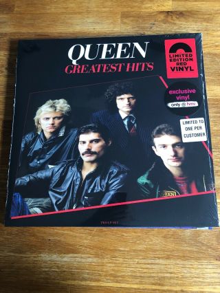 Queen - Greatest Hits.  Red Vinyl (hmv 2019 Exclusive) 2000 Copies Only