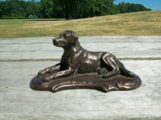 Labrador Sculpture By Tony Acevedo Signed M1 Bx1