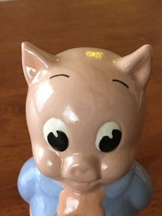 VTG Evan Shaw American Pottery Porky & Petunia Pig Figurines 7