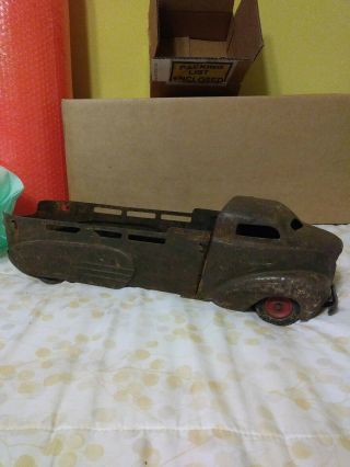 Wyandotte Pressed Steel Shark Nose Truck,  Cab Over Project.  Army Truck Custom.
