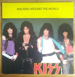 Kiss ‎– Walking Around The World Vinyl,  Lp,  Live Album